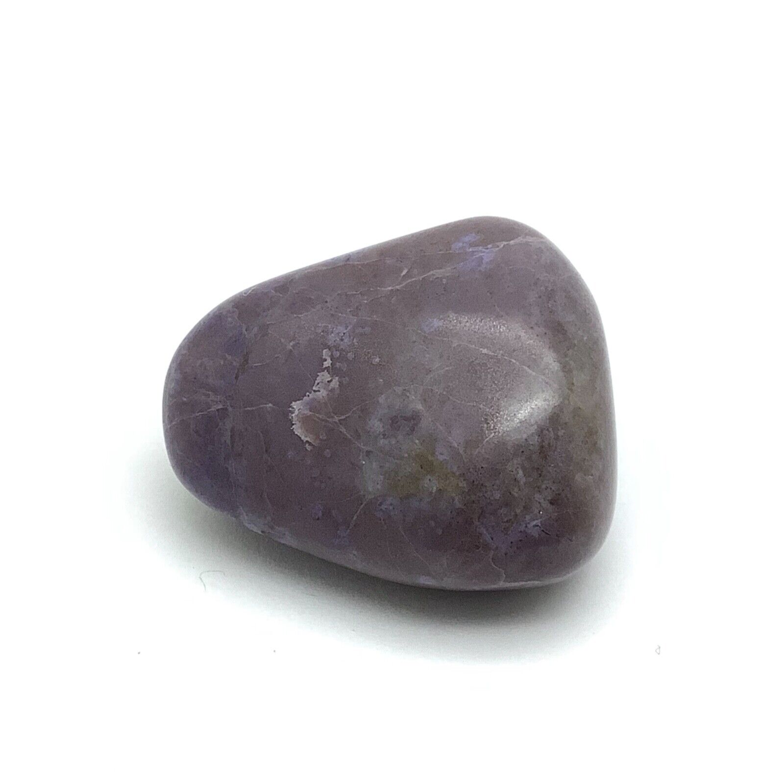 Purple Jade Pebble Tumble Polished Lavender Jadeite Gem Stone Bursa Turkey #4