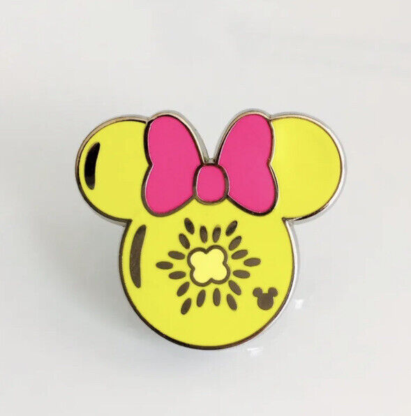 Disney DLR 2017 Hidden Mickey Wave A Minnie Fruit Icons Kiwi Pin 119766