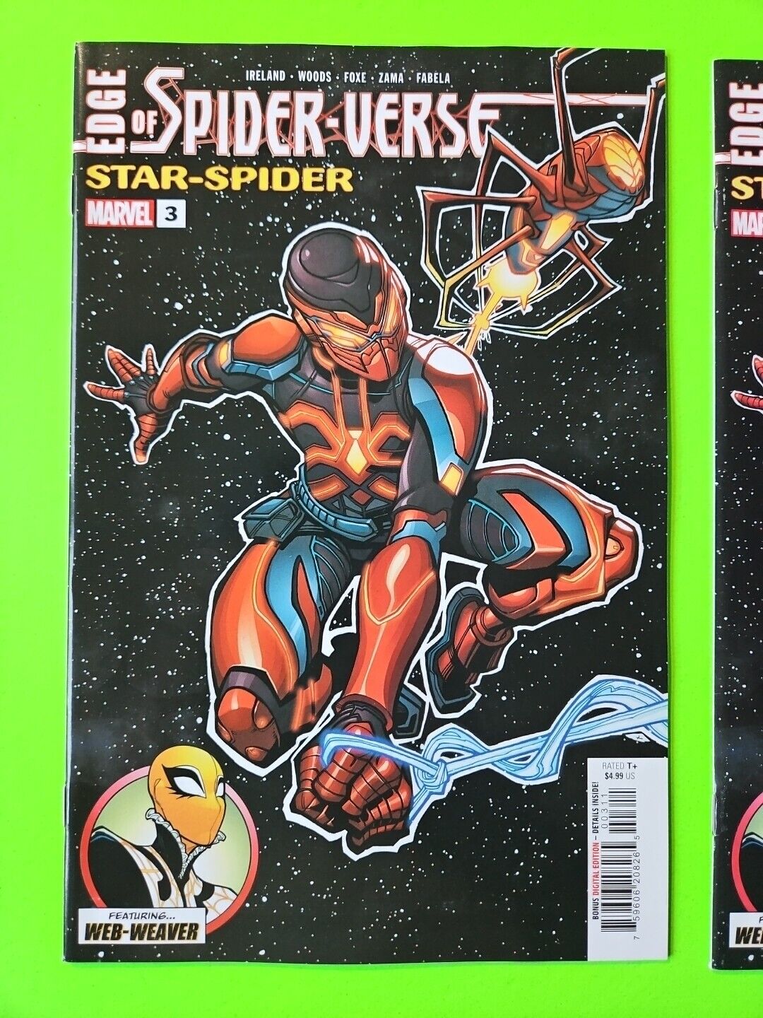 Edge of Spider-Verse #3 Marvel FIRST STAR SPIDER Ramos Variant NM+ CGC IT