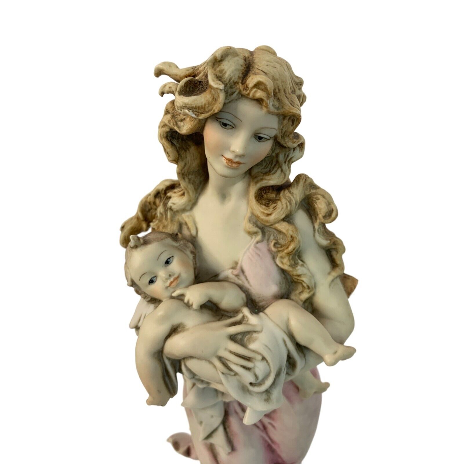 Giuseppe Armani Loving Arms 0880-E Figurine Mother & Baby Love EUC Italy 7325