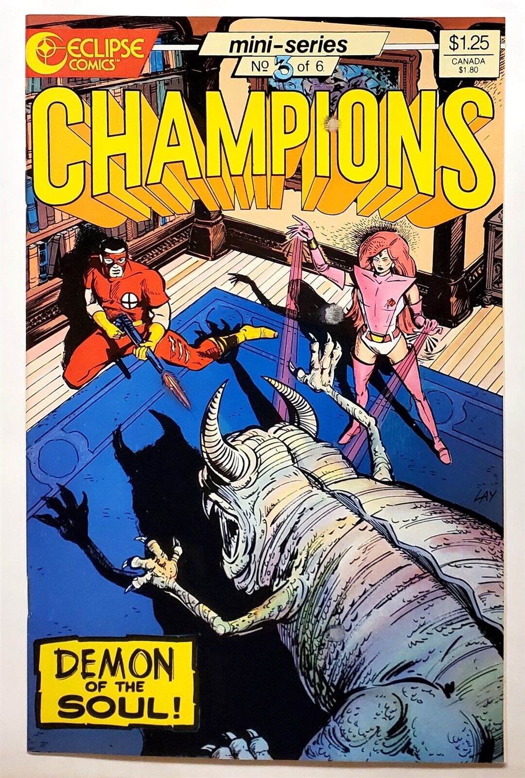 Champions #3 (Oct 1986, Eclipse) 6.5 FN+ 