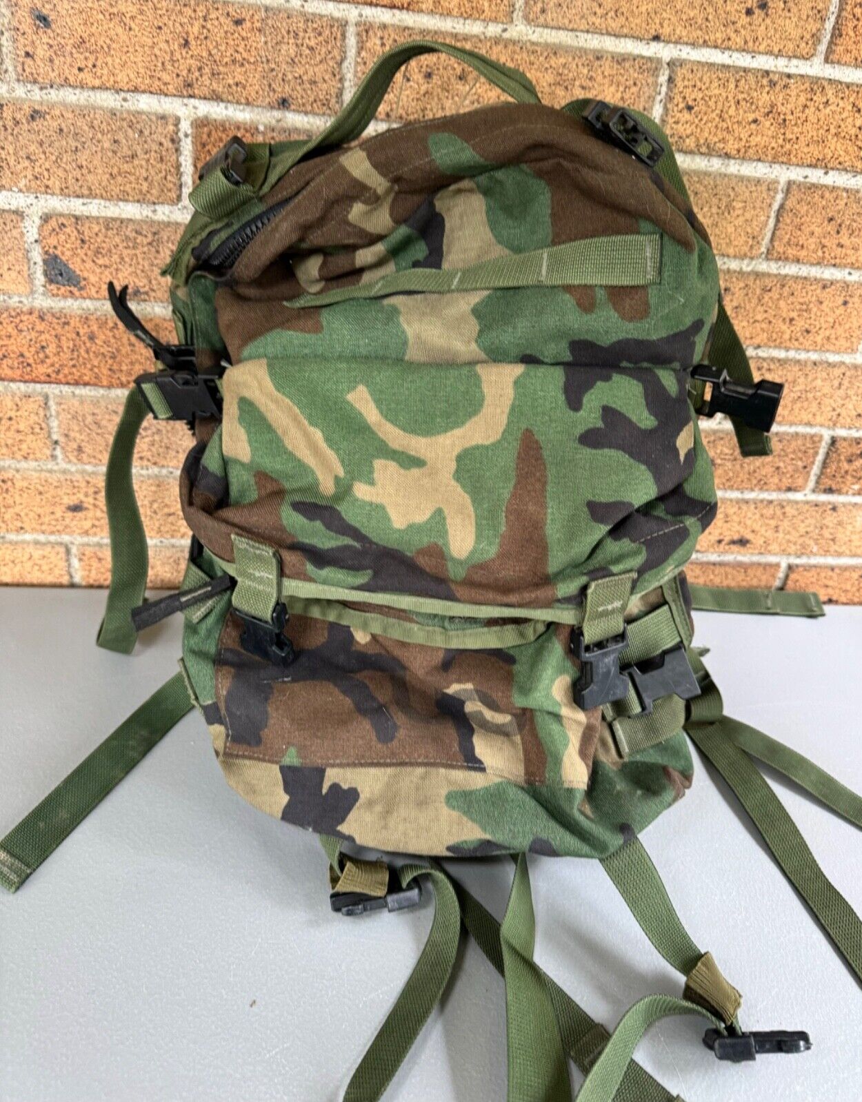 Specialty Defense System MOLLE pack camo Woodland ASSAULT PACK Model 4095