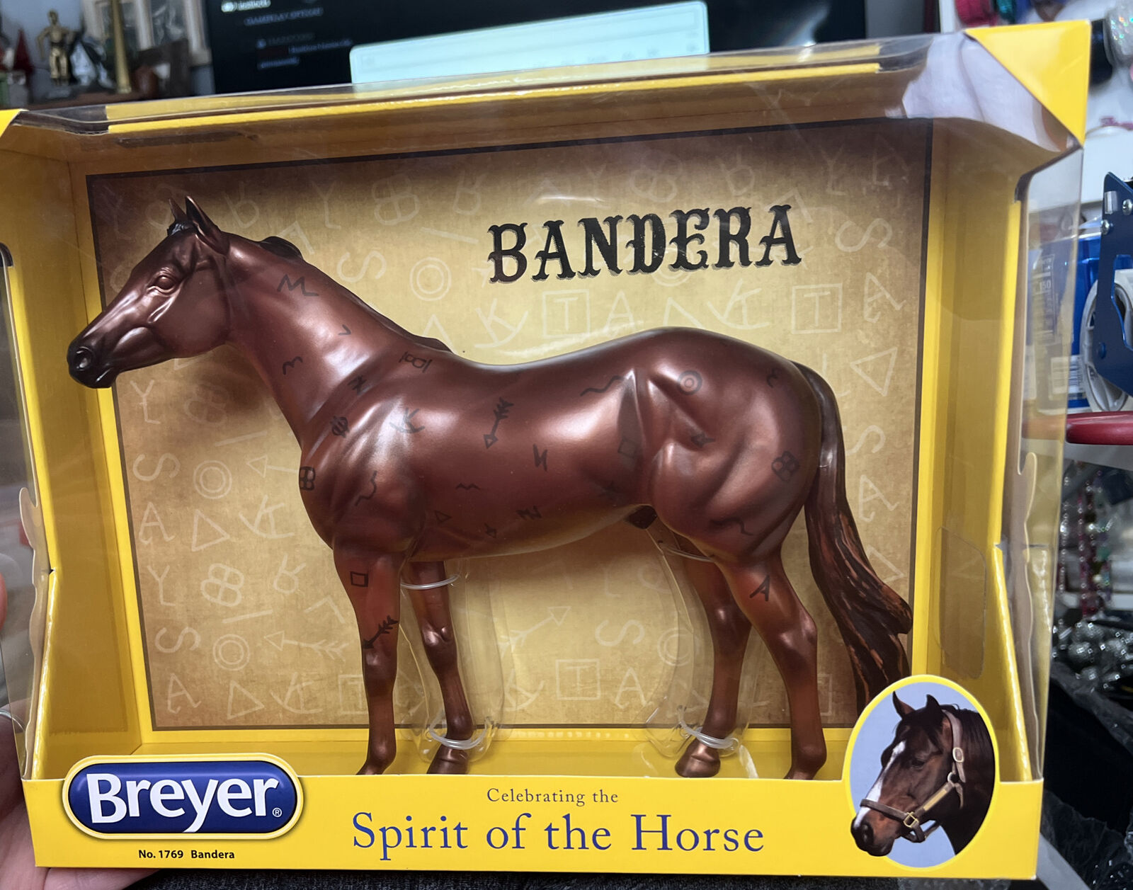 Breyer Horse Bandera #1769, Geronimo Mold, NIB Box in Mint condition