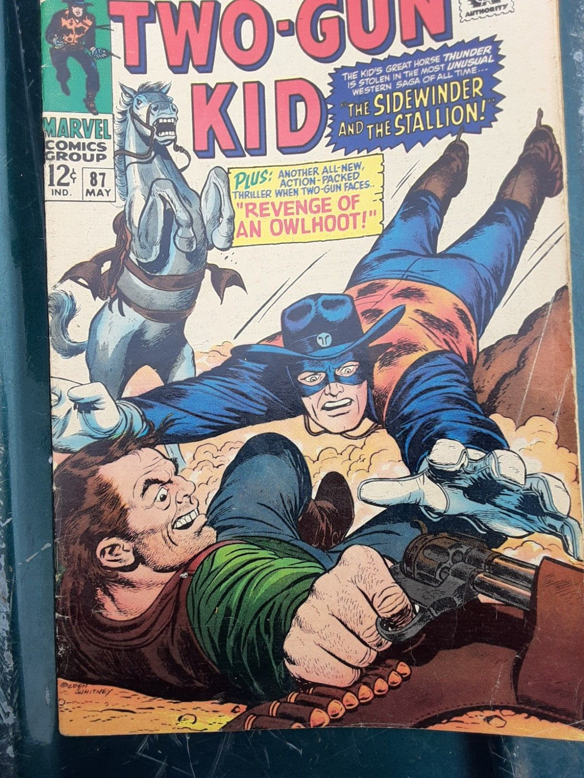 Two-Gun Kid #118 - The Two-Gun Kid\'s great horse Thunder is stolen