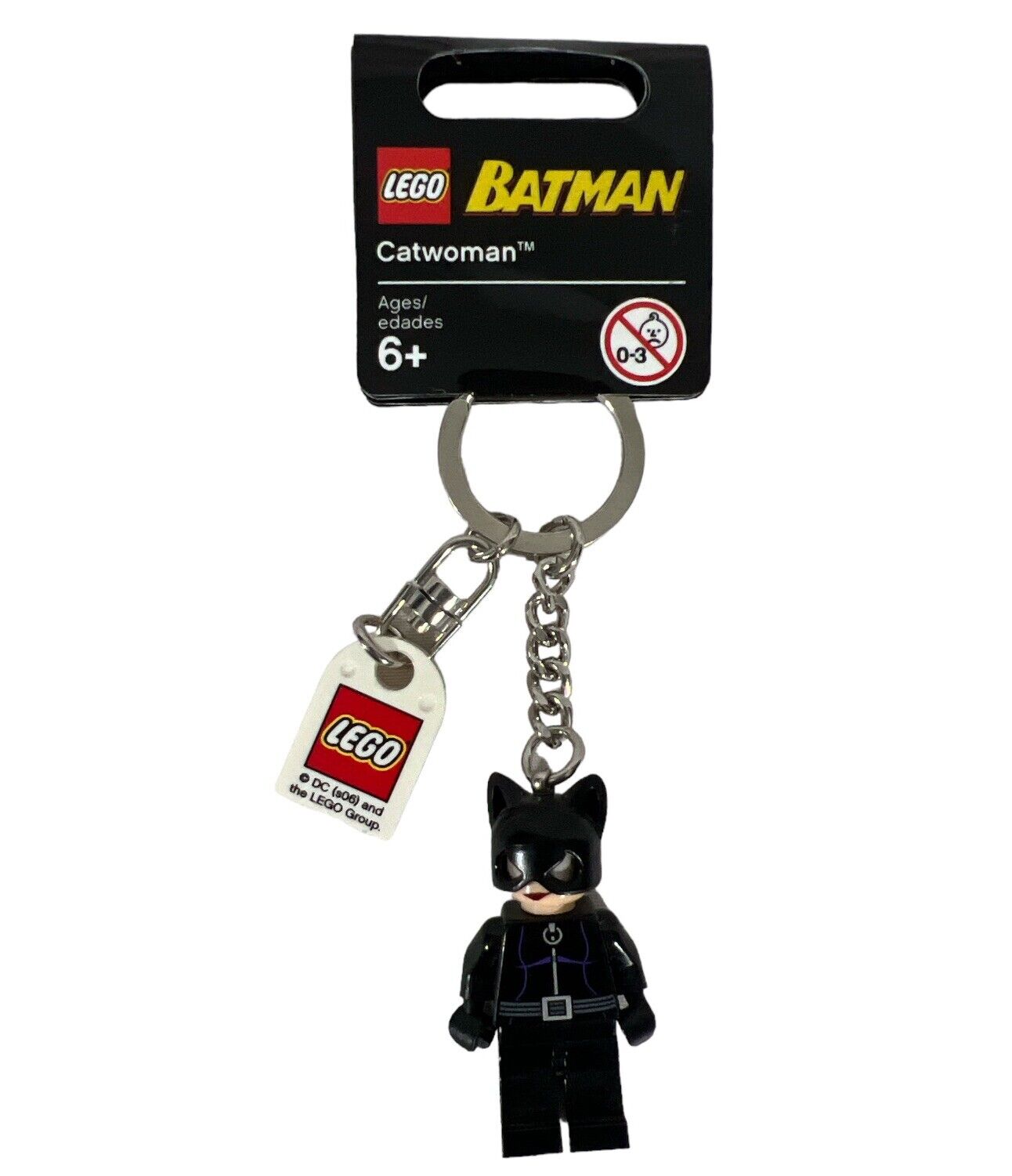 Lego Batman Catwoman Keychain NEW