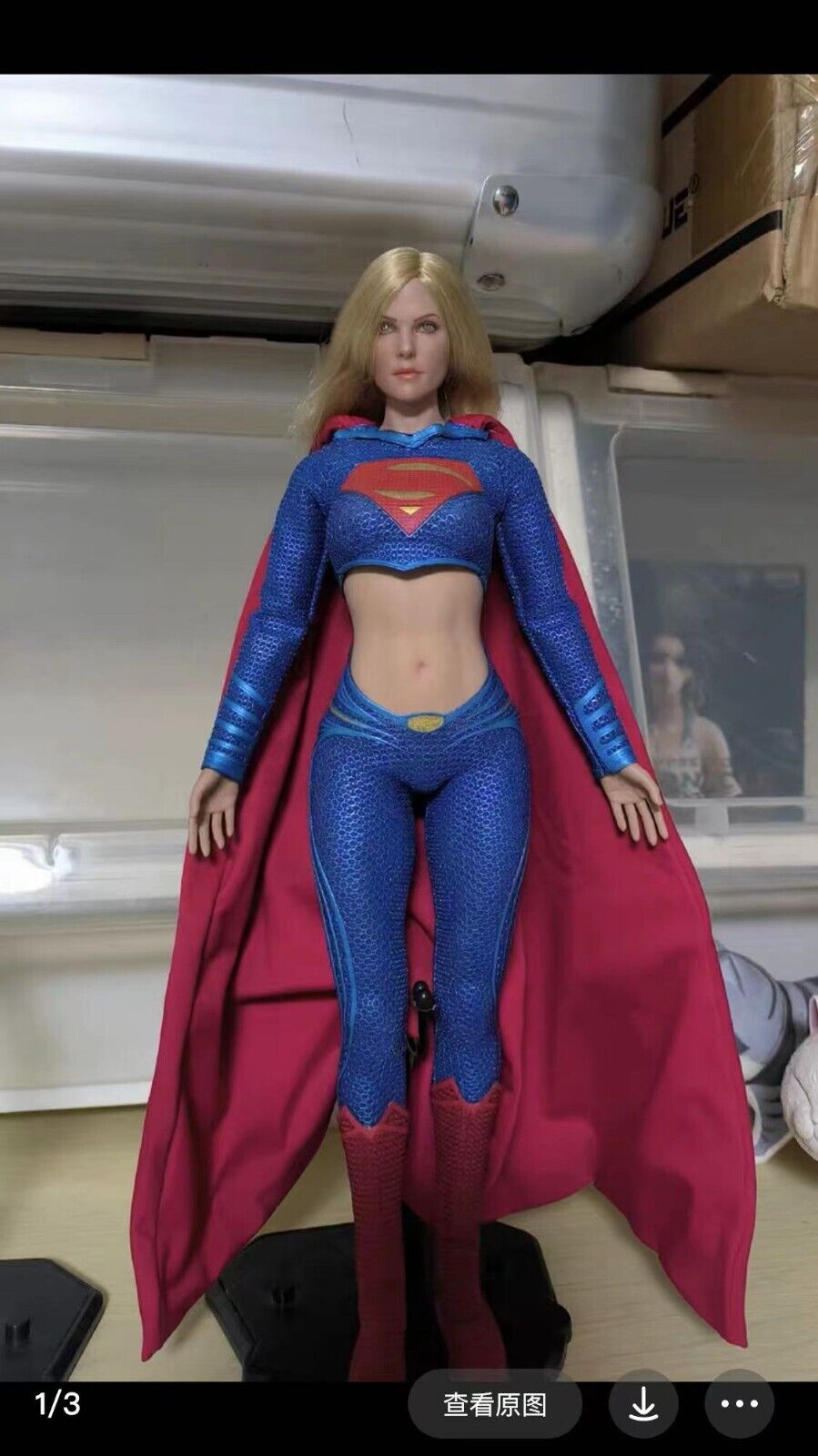 custom 1/6 super girl 12inch figure （need  10days）