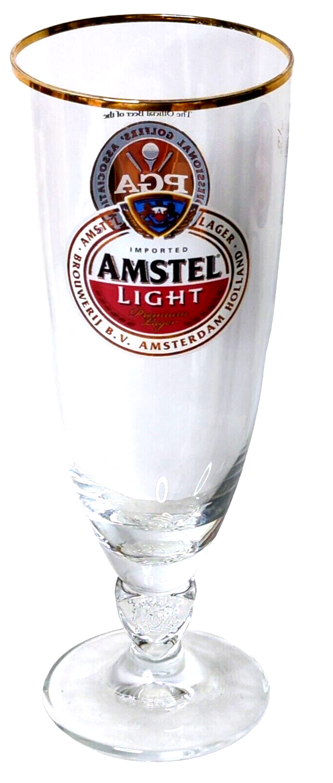  Amstel Light PGA 1916 Limited Edition Pilsner Beer Glass 12 FL OZ