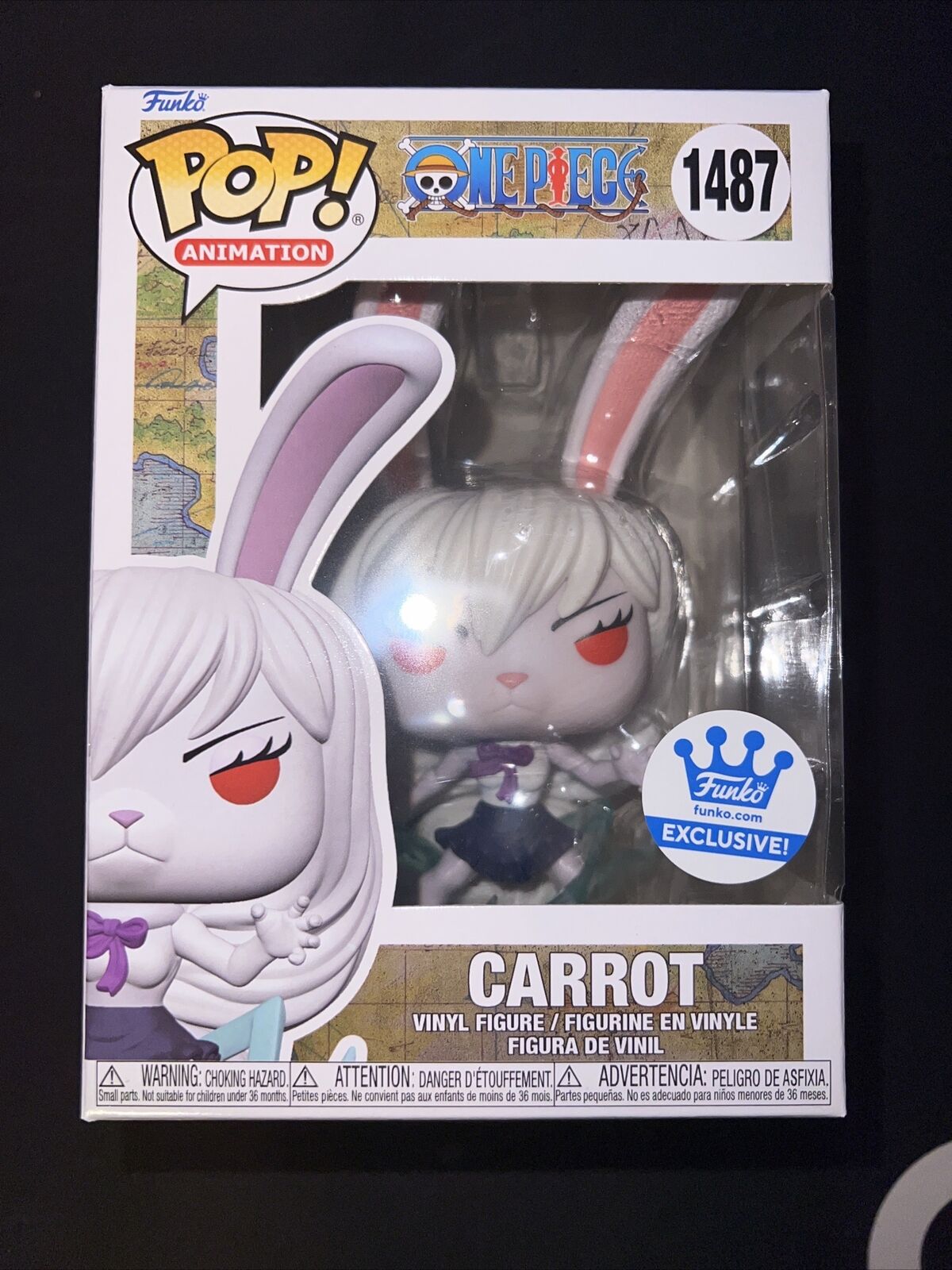 Funko Pop #1487 Carrot COMMON ONLY One Piece WITH PROTECTOR