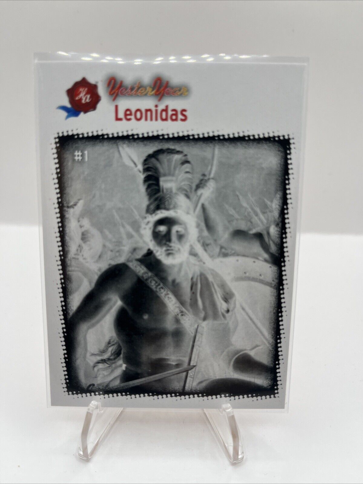 2024 Historic Autographs YesterYear Leonidas #1.  1 Of 75 Made
