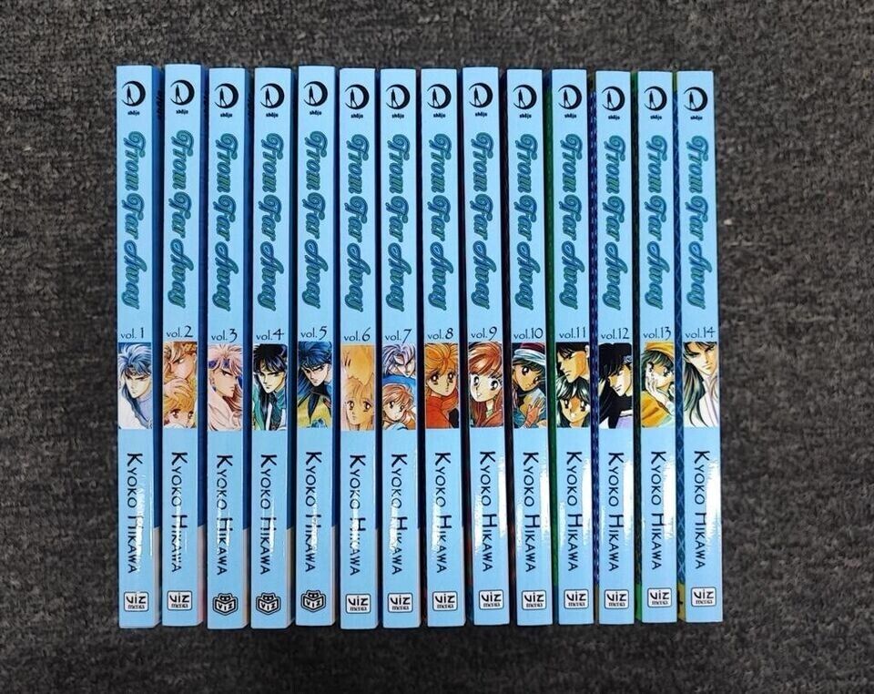 From Far Away Manga By Kyoko Hikawa Volume 1-14 English Version Full Set-EXPRESS