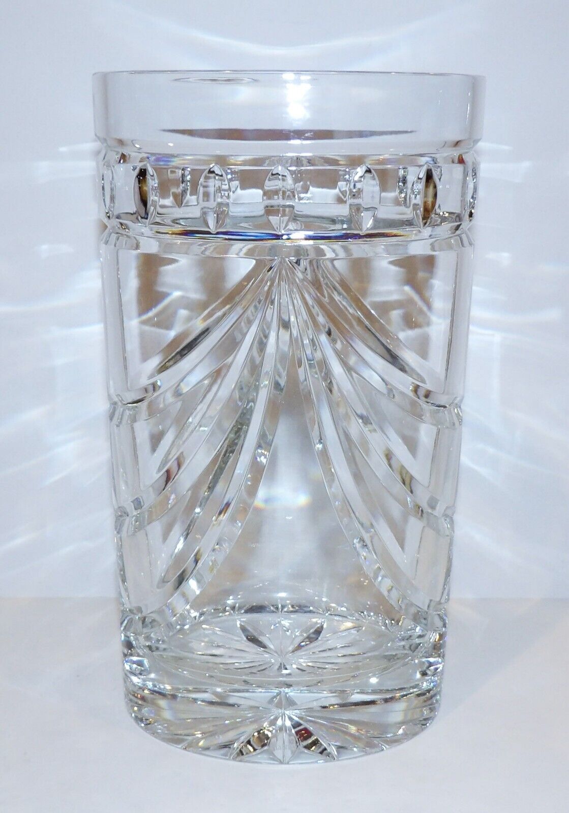 STUNNING LARGE WATERFORD CRYSTAL BEAUTIFULLY CUT 10\