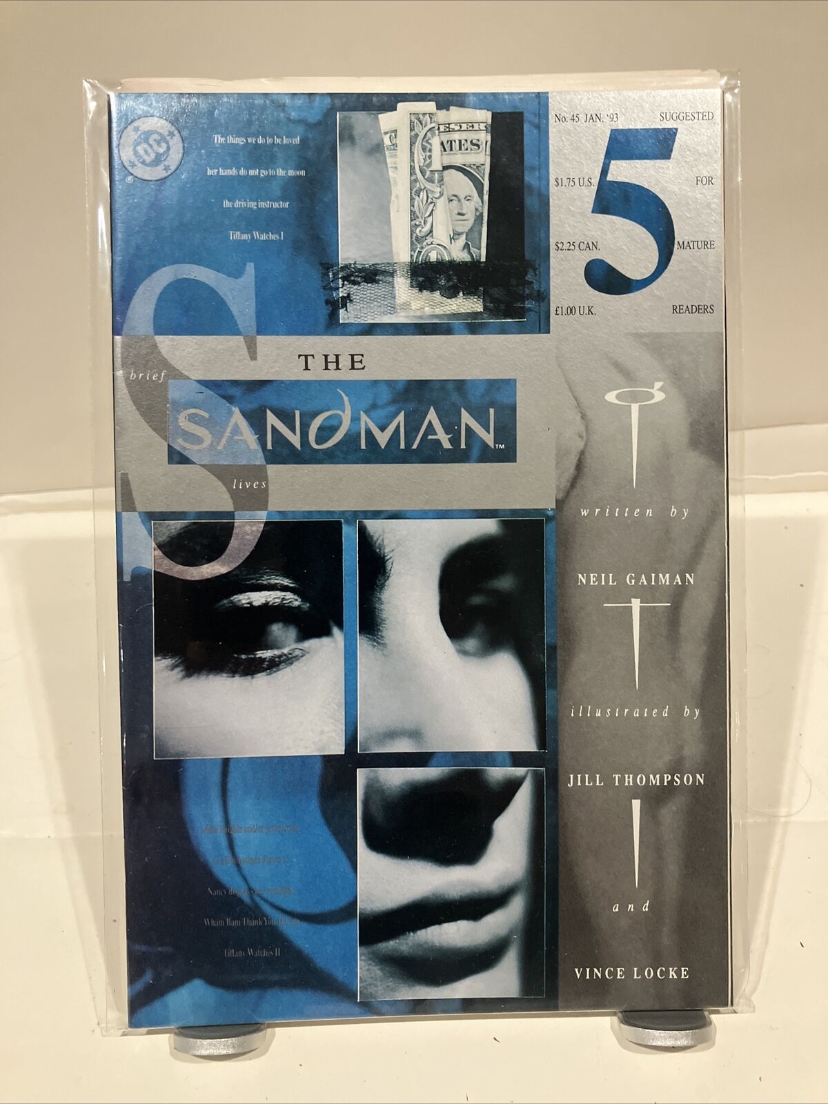  THE SANDMAN #45 1989 NEIL GAIMAN  DC 