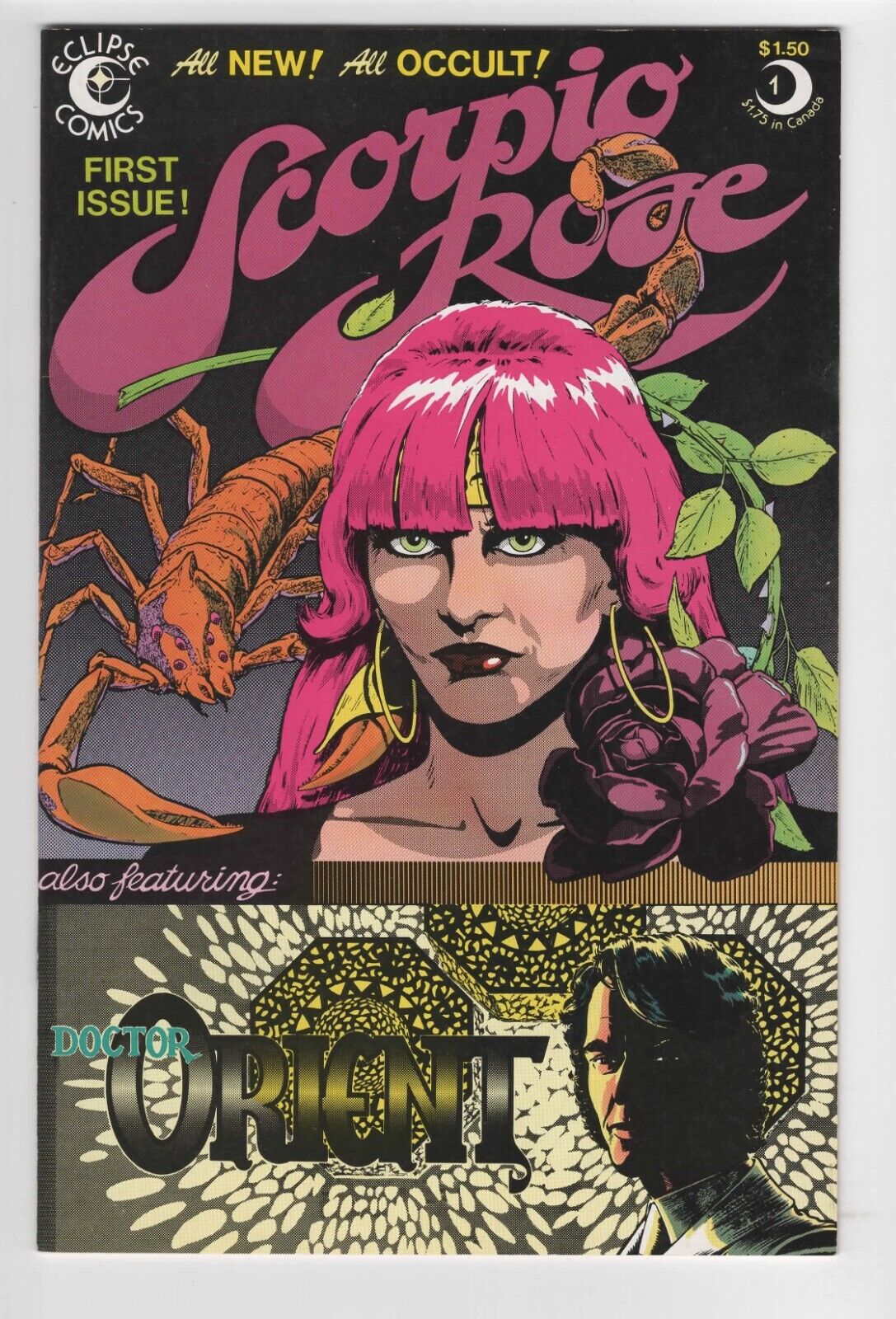 Scorpio Rose #1 1983. Marshall Rogers VF Very Fine. Eclipse Comics.