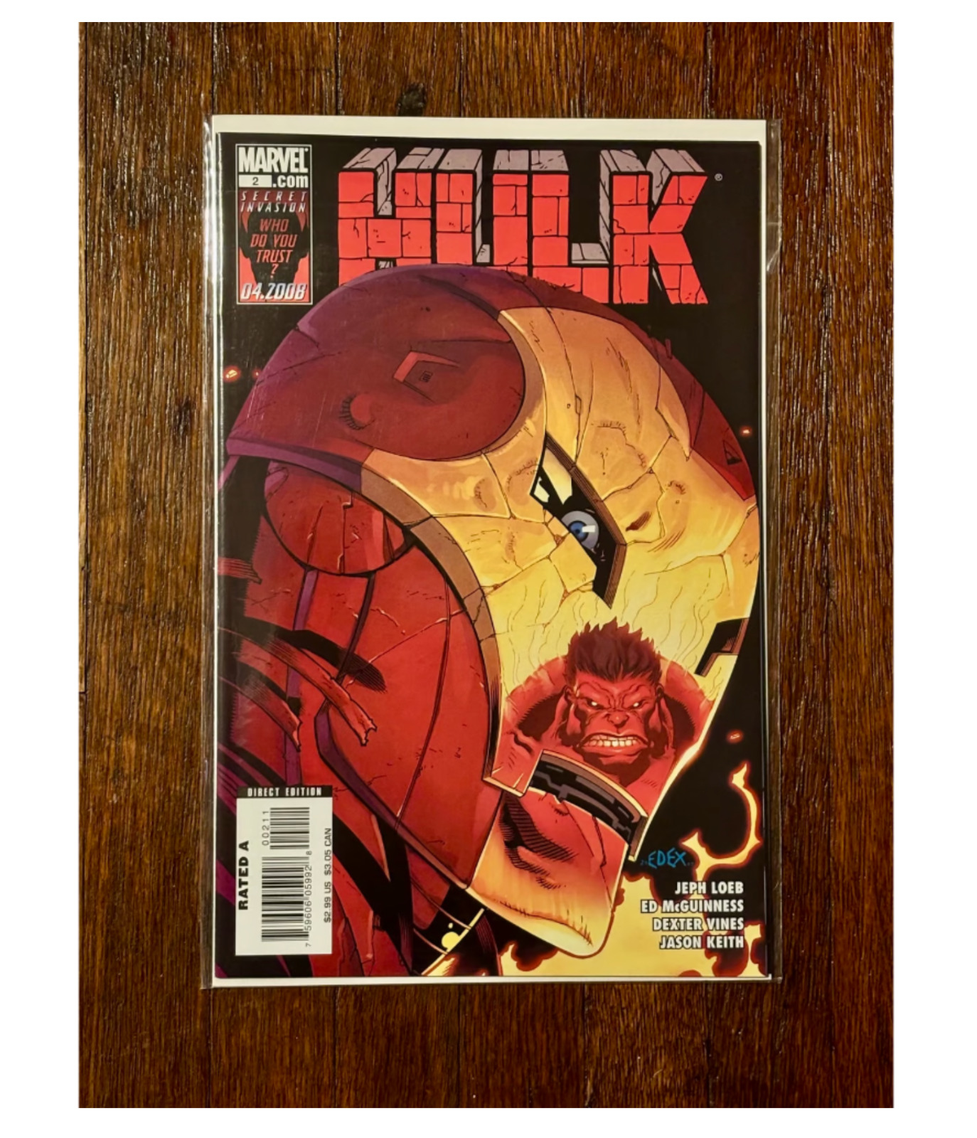 Hulk #2 (2008) MARVEL COMICS RED HULK FINALLY COMING TO THE MCU