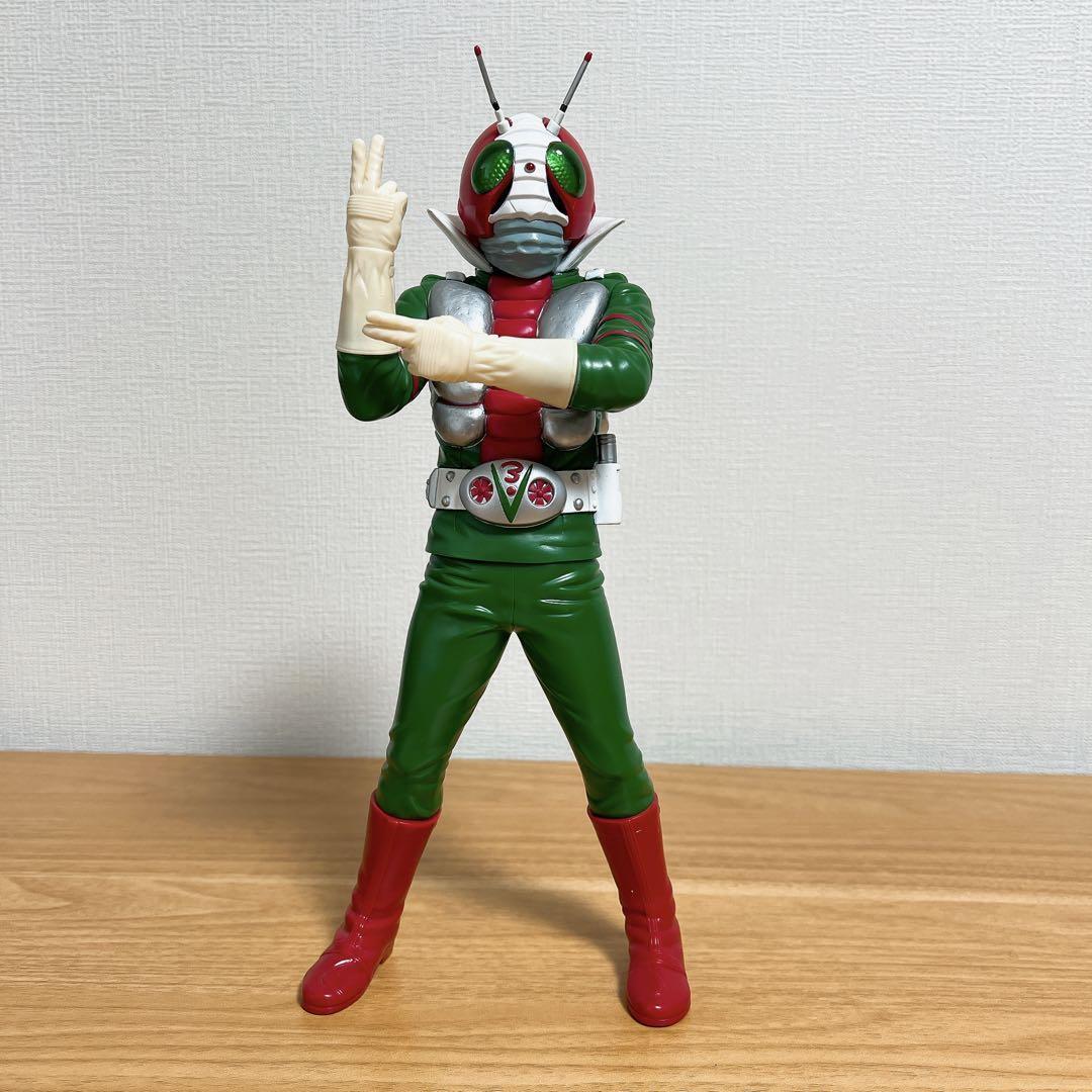 Novelty Kamen Rider V3 Big Soft Vinyl Figure 3 Appearance Edition 29Cm from japa
