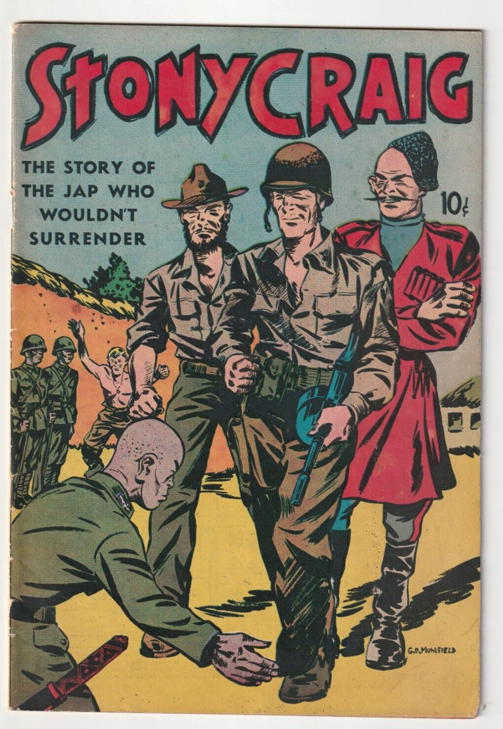 Stony Craig #NN (Pentagon Publishing 1946) FN $.10 Golden Age War Super Rare