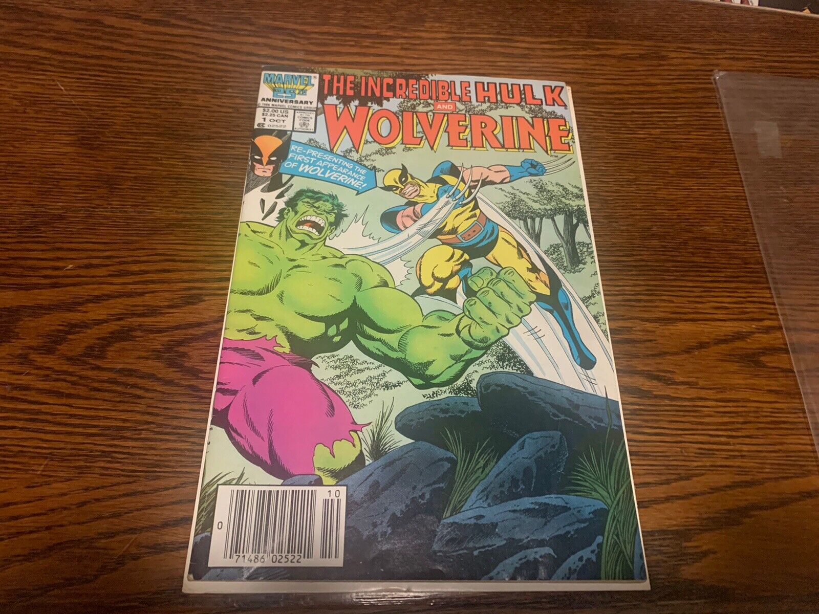 Marvel Comics The Incredible Hulk AND Wolverine Issue 1 VF
