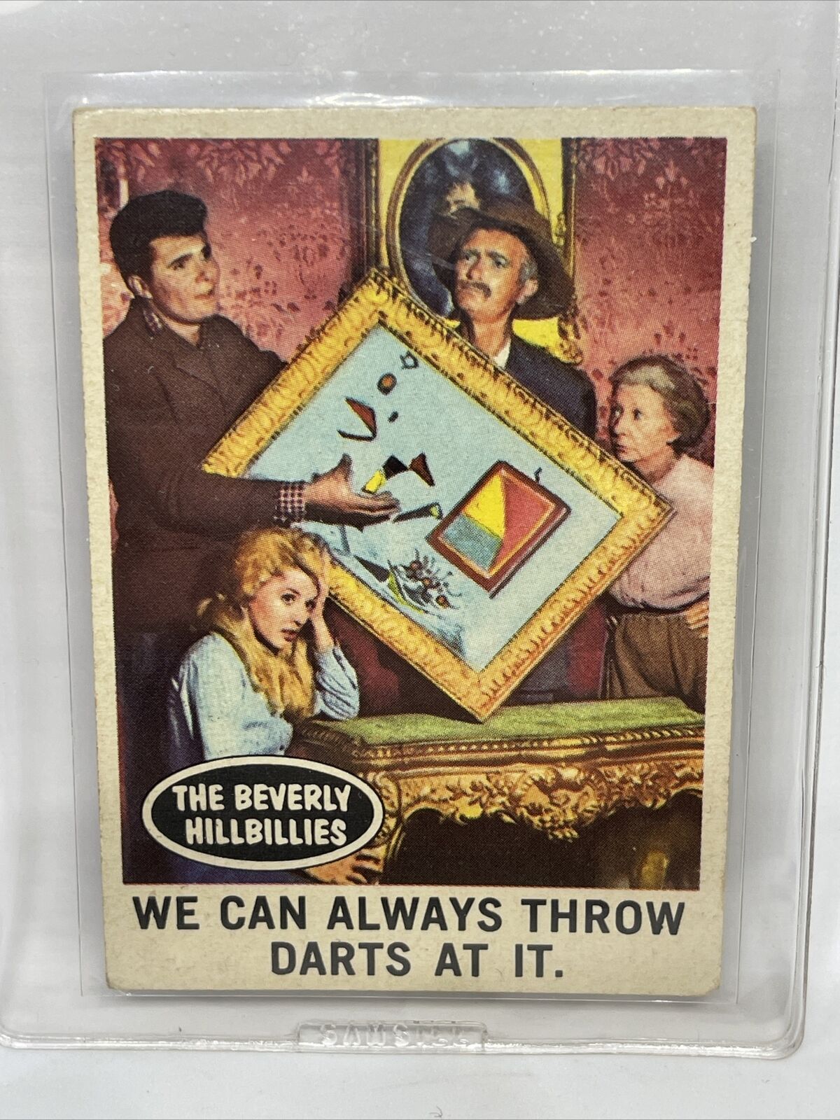 We Can Always Throw Darts At It 1963 Topps The Beverly Hillbillies #50