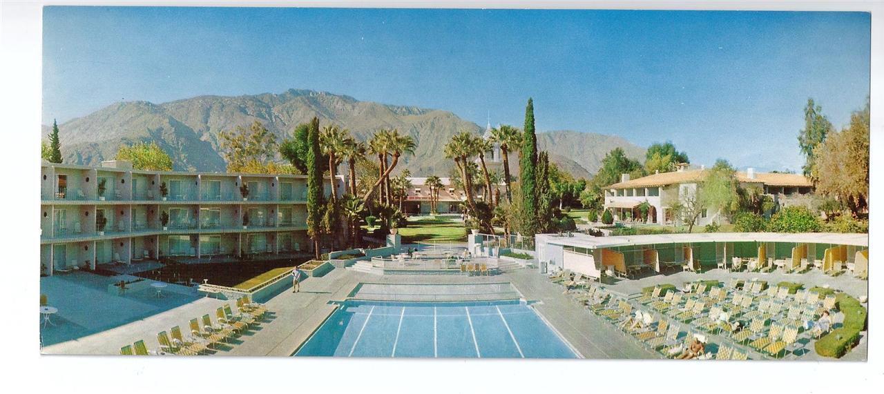 Ray Ryan\'s El Mirador Hotel, Palm Springs, California, Extra Long Postcard 1950s