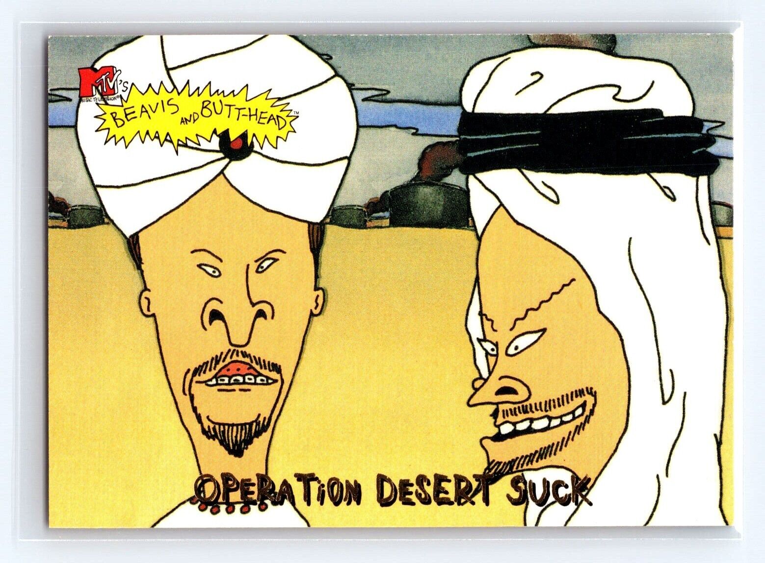 1994 Fleer Ultra MTV's Beavis and Butt-Head #6869 Operation Desert Suck 