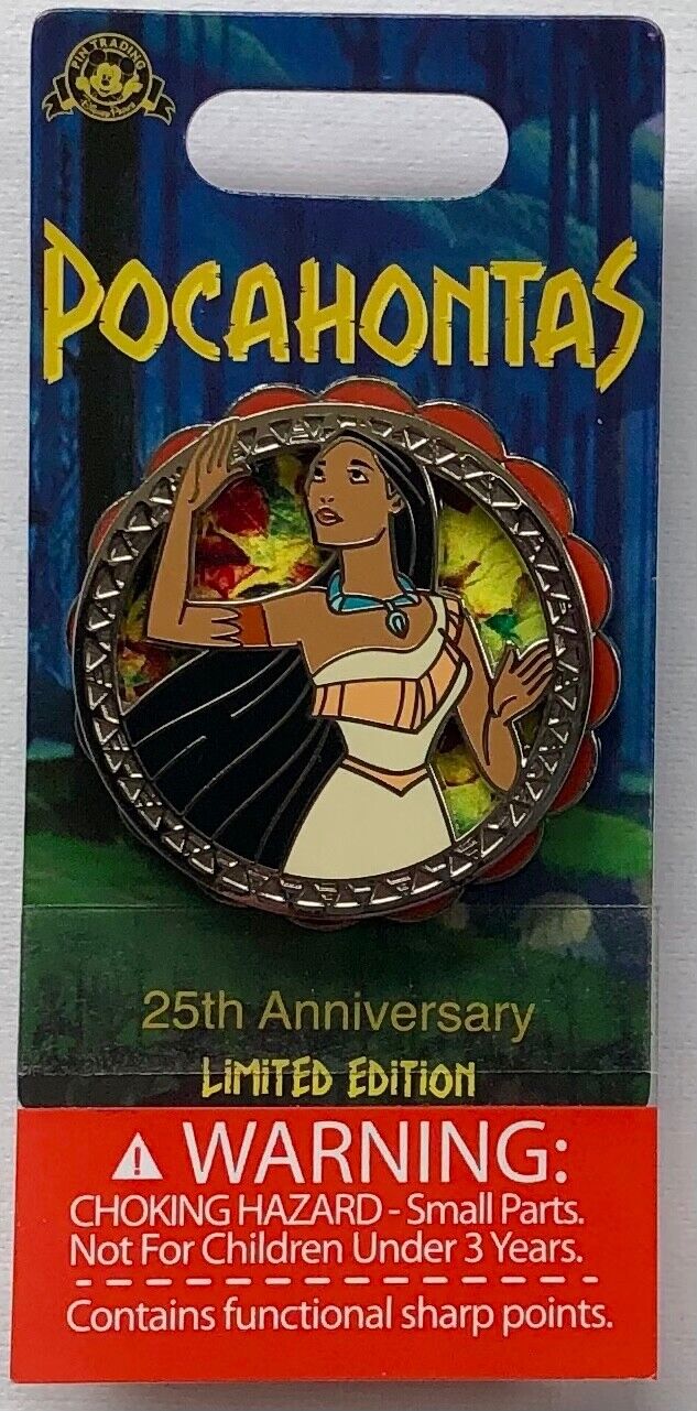 Disney Pocahontas 25th Anniversary Pin LE 3500 Released in 2020