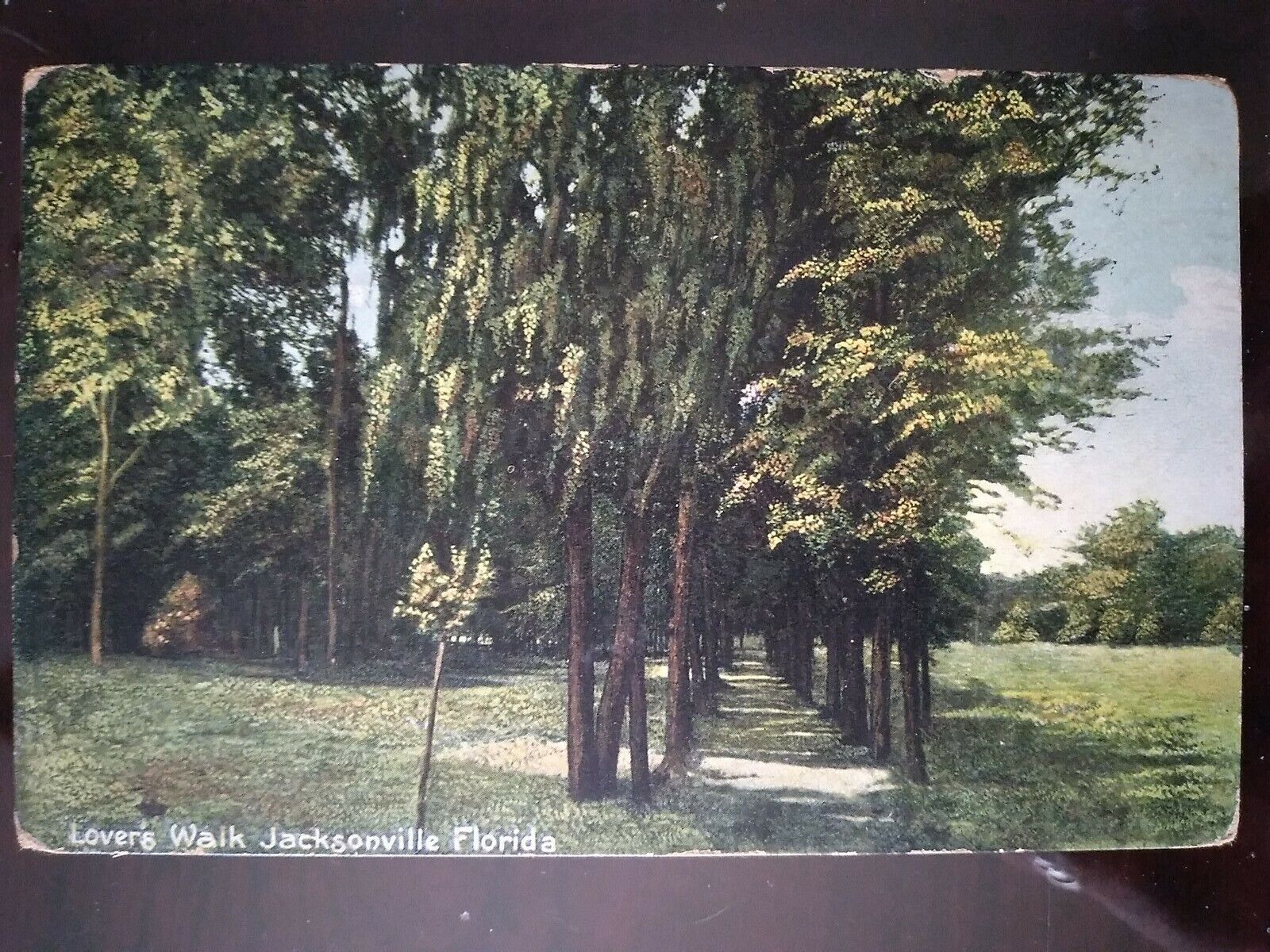 Lover\'s Walk, Jacksonville, FL - 1913, Rough Edges