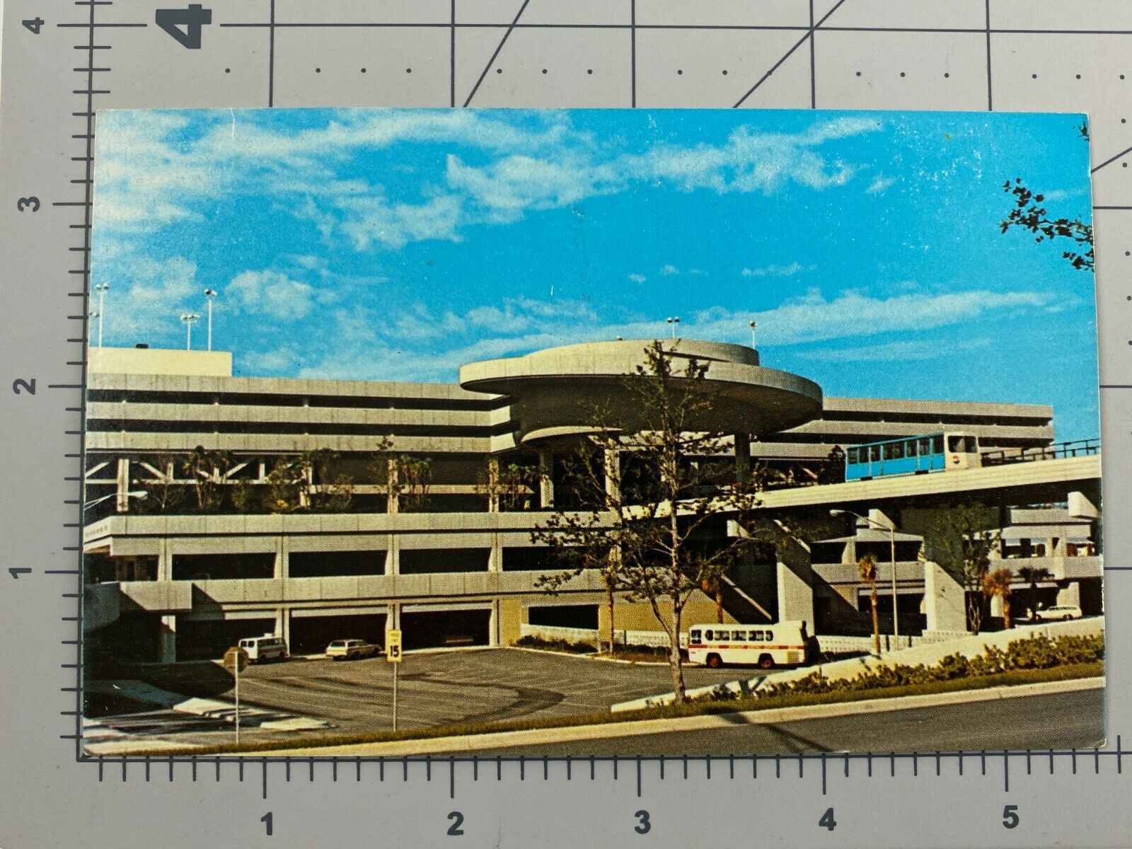 Tampa International Airport, Florida, Main Terminal Building, Vintage Postcard