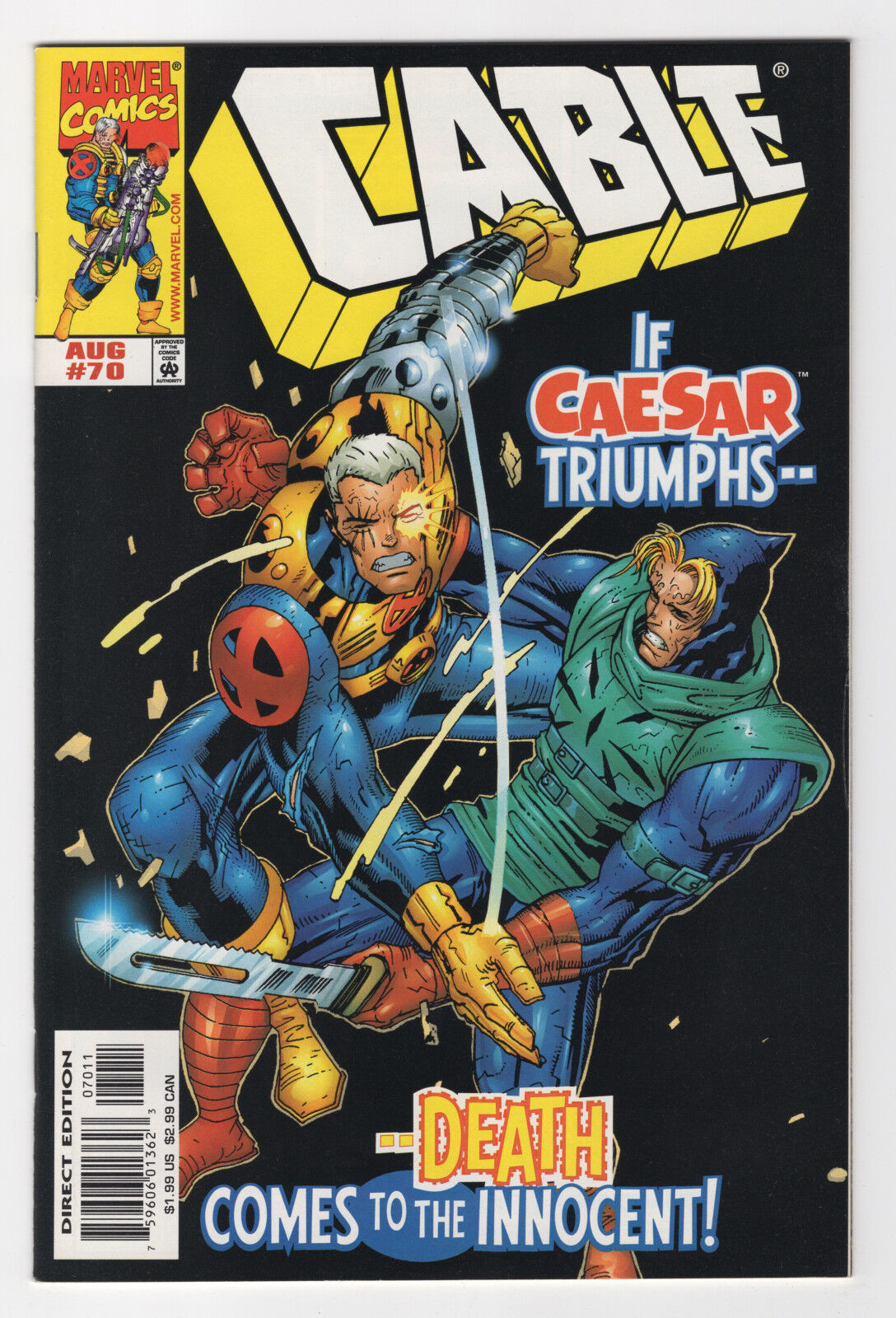 Cable #70 (Aug 1999, Marvel) Joe Casey Jose Ladronn p