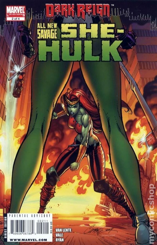 All New Savage She-Hulk #2 VF- 7.5 2009 Stock Image