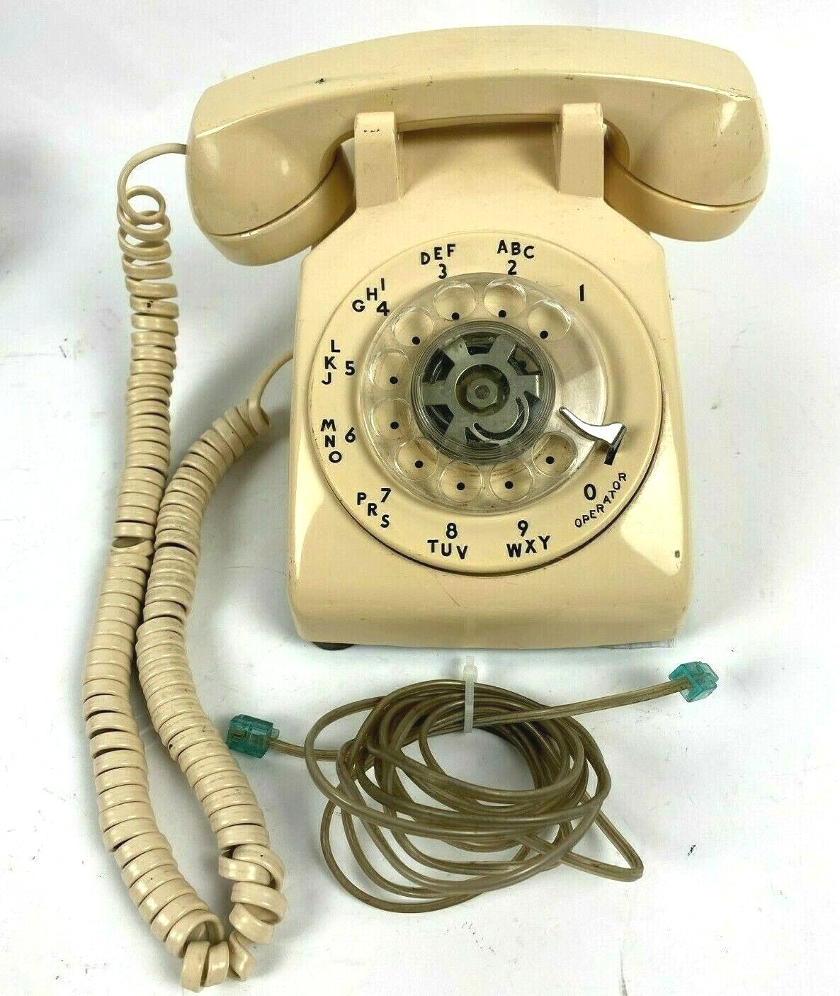 Western Electric Rotary Dial Phone Telephone Bell System w/ Cord  Vintage
