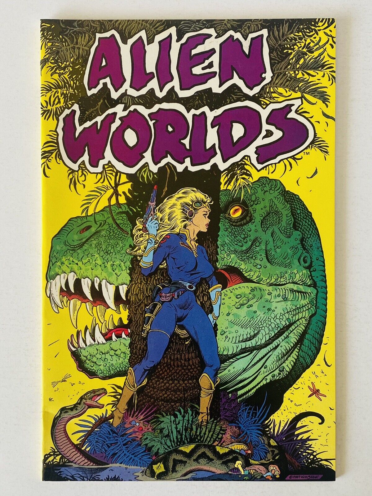 Alien Worlds #1  1988, First printing, Eclipse Comics,  VF-
