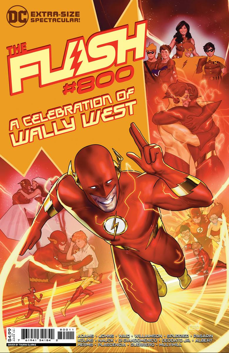 The Flash #800a / Cover: Taurin Clarke