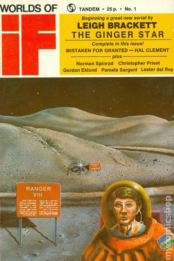 If Worlds of Science Fiction UK Reprint Jan 1974 Vol. 22 #3 GD/VG 3.0 Low Grade