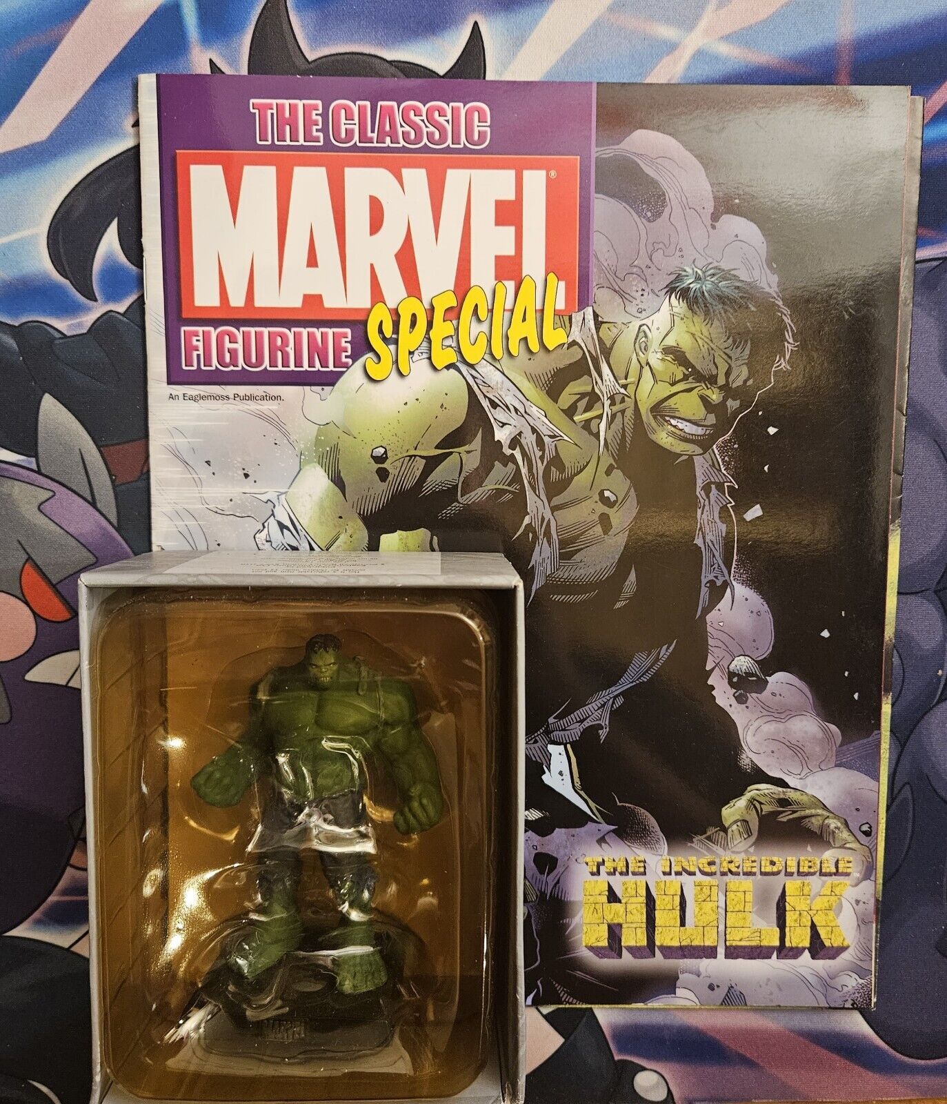 Eaglemoss Classic Marvel Collection Incredible Hulk Figurine & Mag Special #4