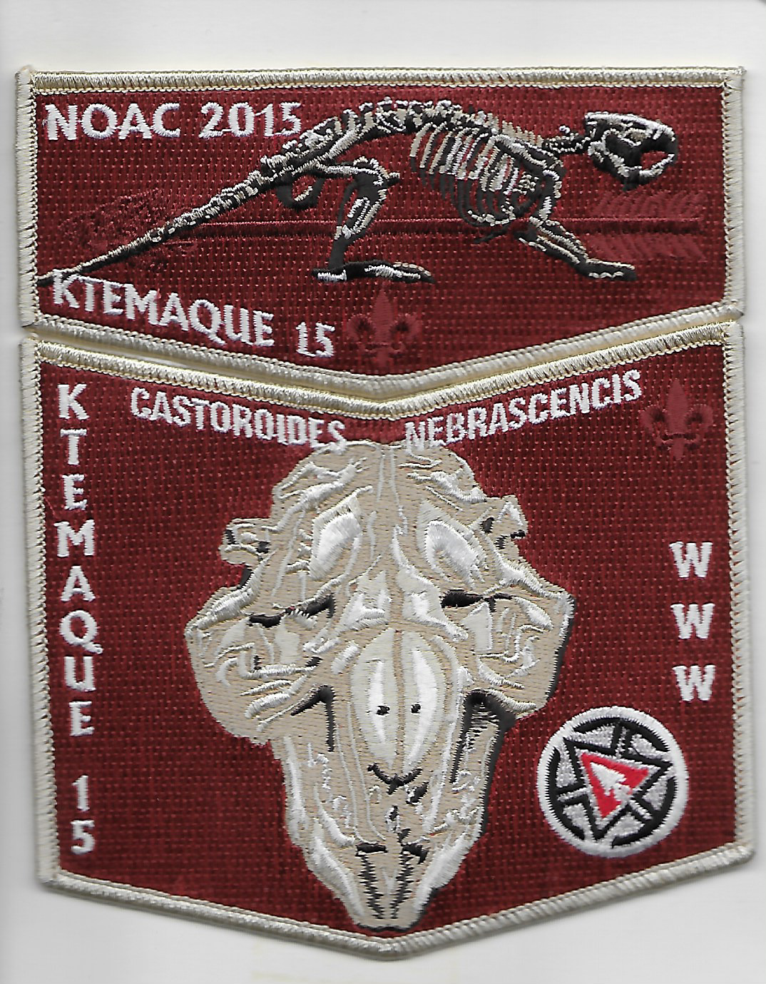 #15 Ktemaque Lodge ~ NOAC 2015,  Merged 2021