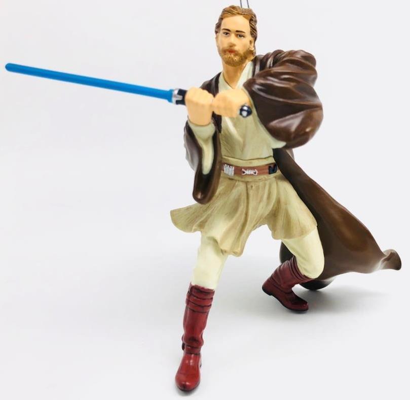 2002 Obi-Wan Kenobi Hallmark Ornament Star Wars Attack Of The Clones