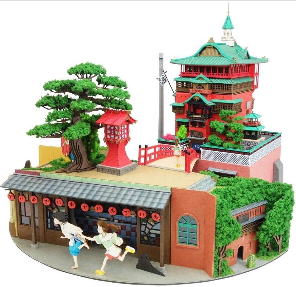 Studio Ghibli Spirited Away Diorama Paper Craft MK07-42 Sankei Miniatuart