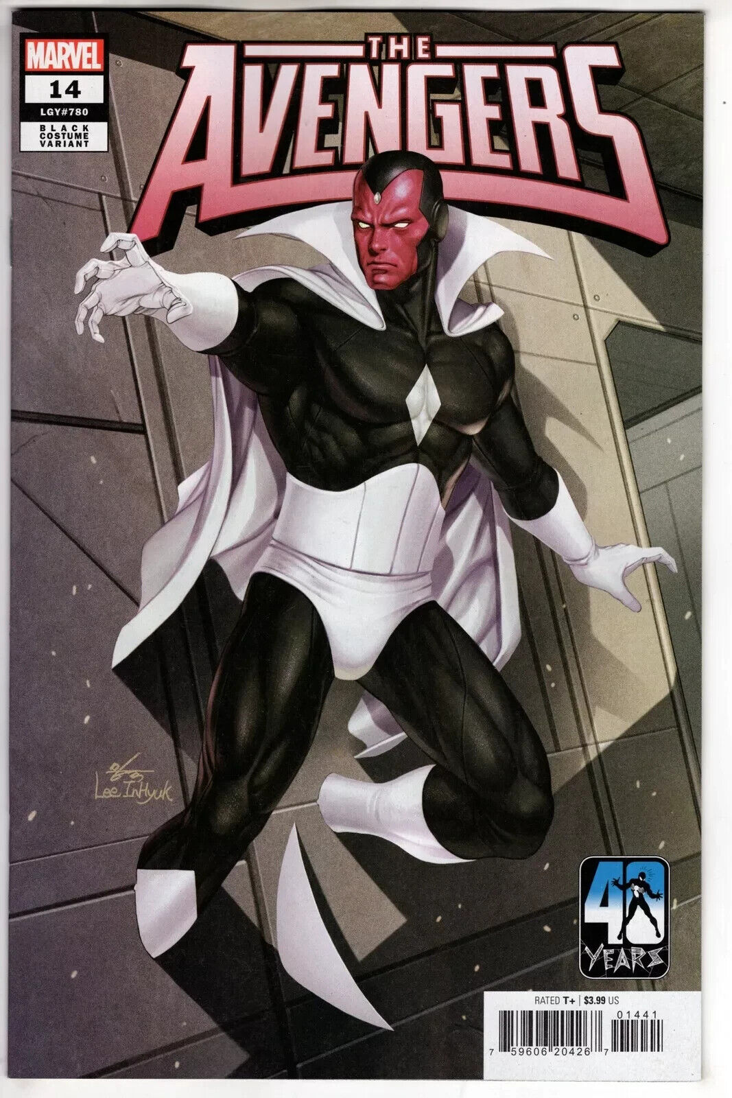 Avengers (2023) #14 (#780) NM Vision Black Costume In-Hyuk Lee Variant Cover