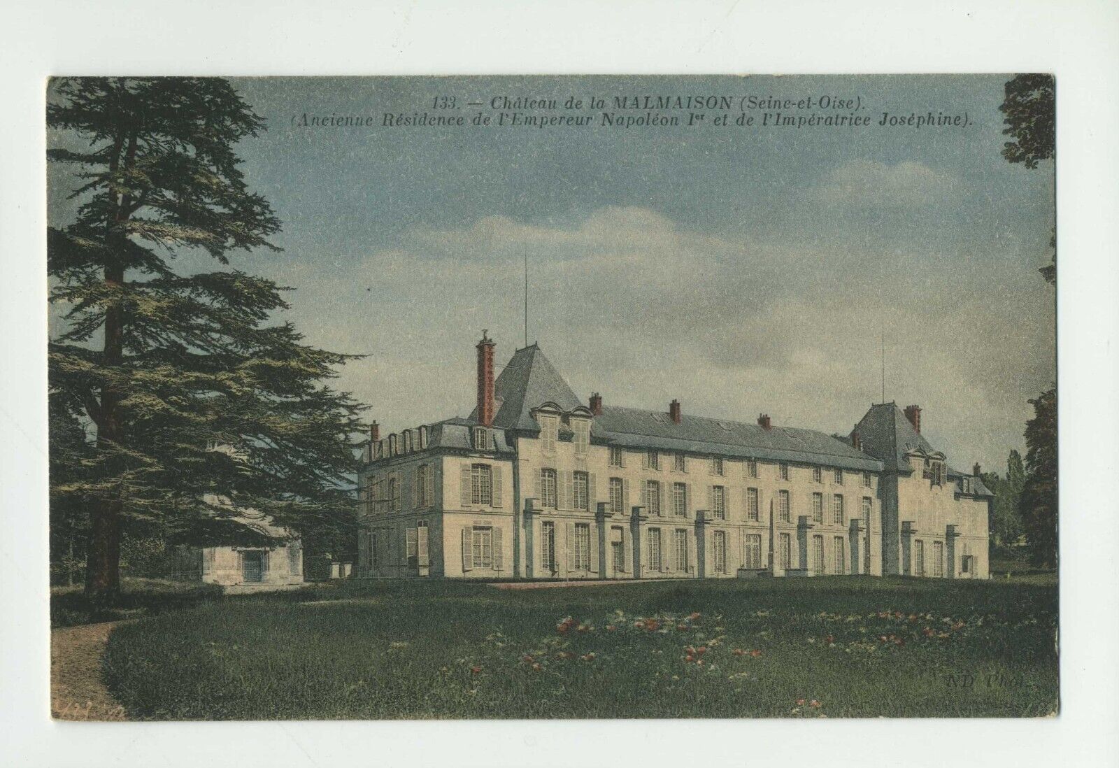 Château de la Malmaison Napoleon Bonaparte Joséphine French Postcard
