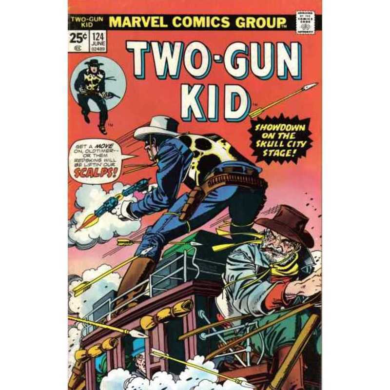 Two-Gun Kid #124 in Fine condition. Marvel comics [m/