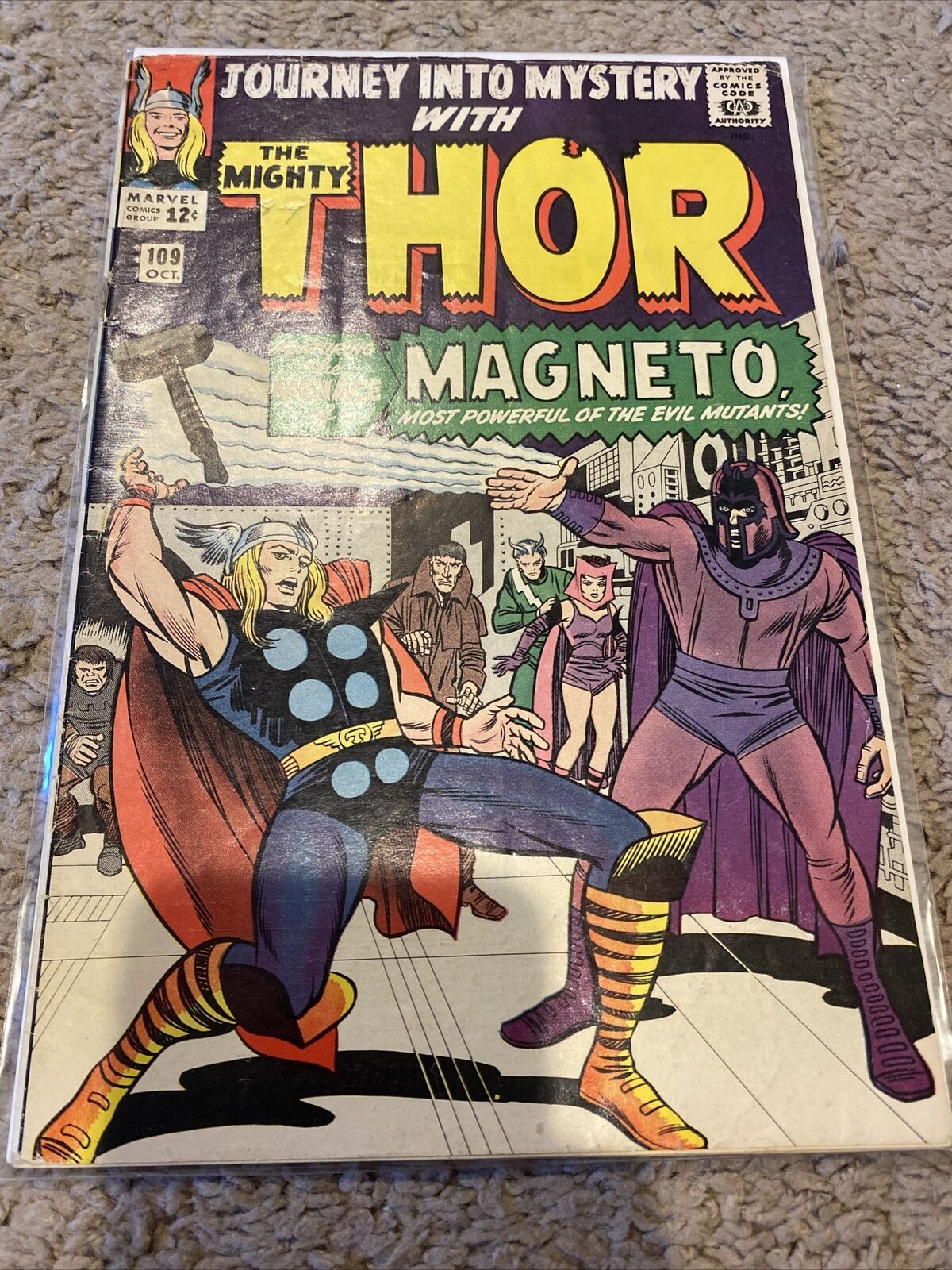 Journey Into Mystery Thor 109 1964 VG- 3.5