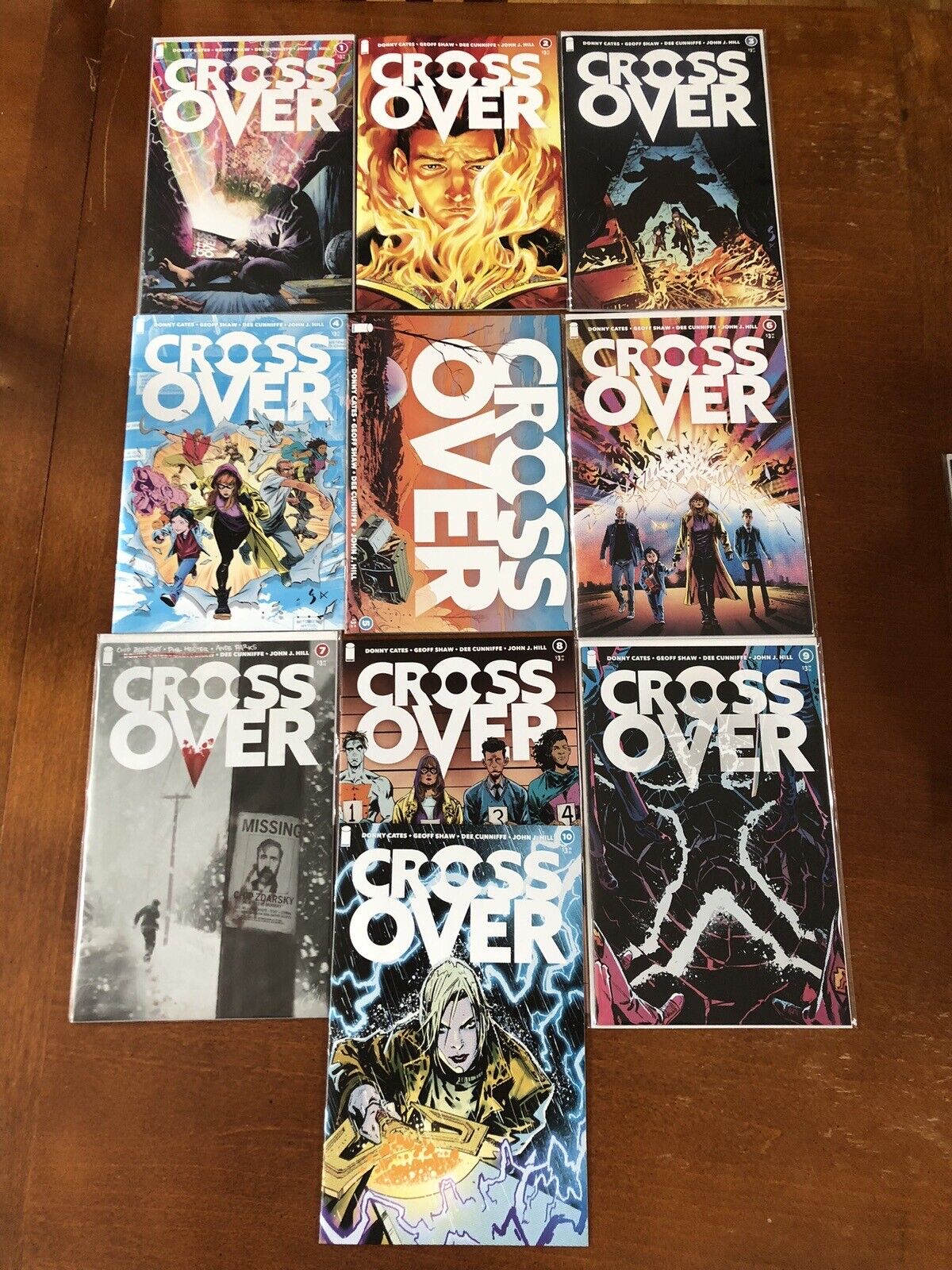 Crossover #1-13 First Prints Run Lot (Image Comics) NM Variants Donny Cates