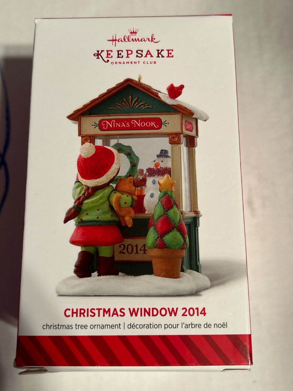 Hallmark Keepsake Ornament Club Christmas Window 2014 12th In The Series 