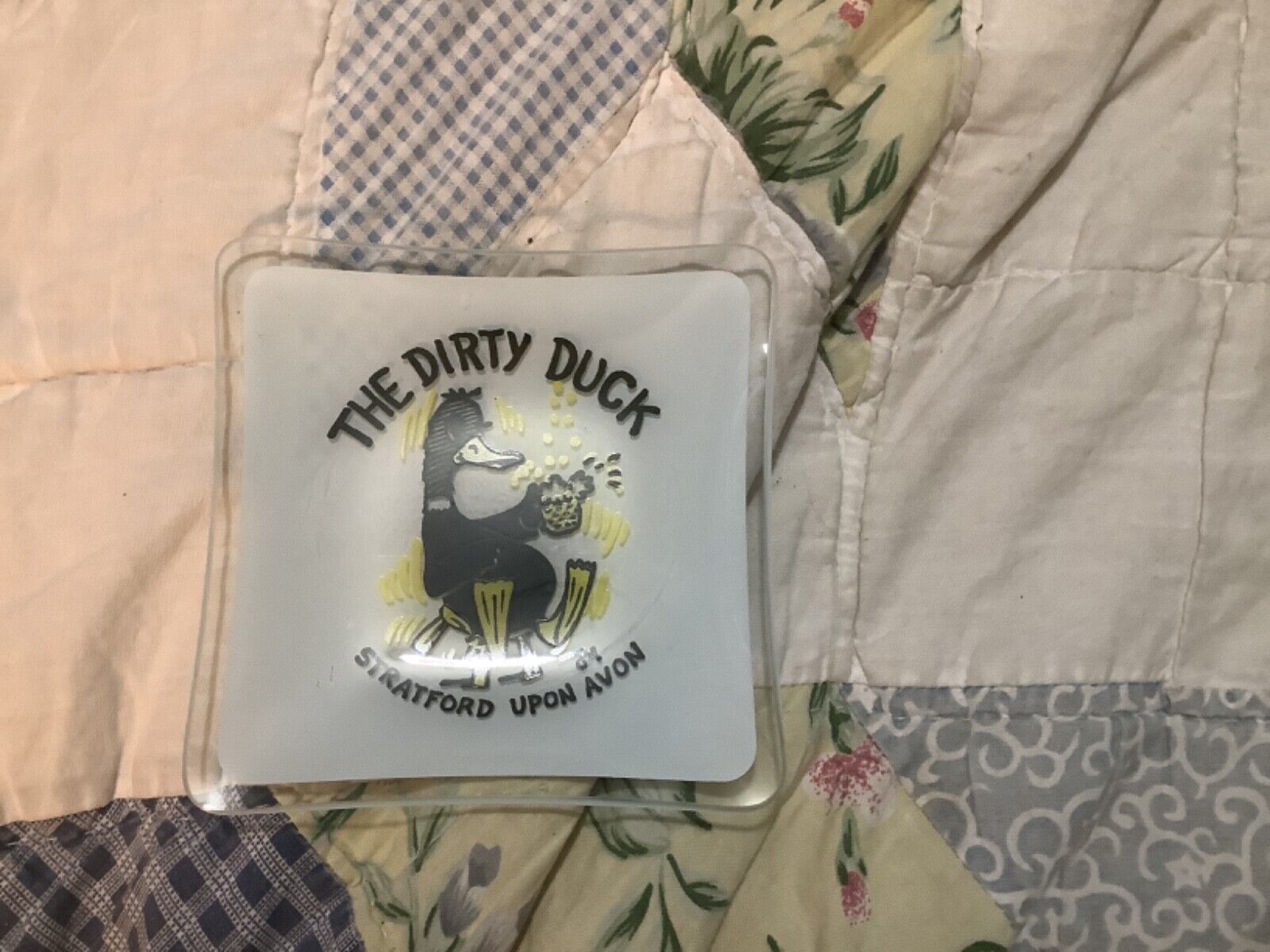 Vintage The Dirty Duck ashtray