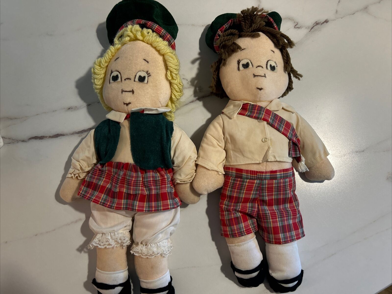 Campbells soup kids dolls, Handmade, Vintage 20” Tall