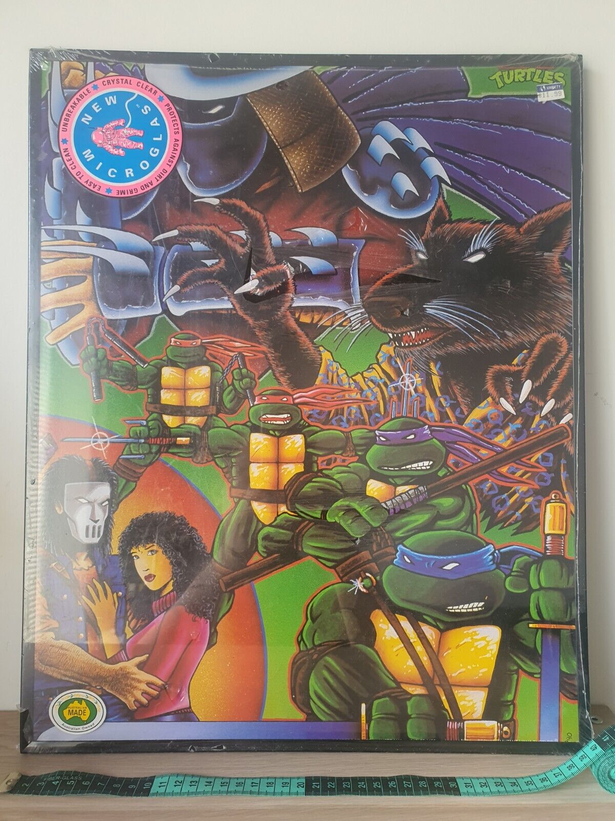 Laird Eastman Art TMNT Teenage Mutant Ninja Turtles Poster: Vintage 1980s/90s
