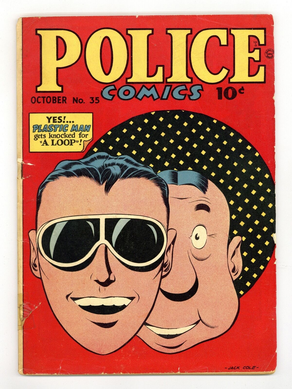 Police Comics #35 GD/VG 3.0 1944