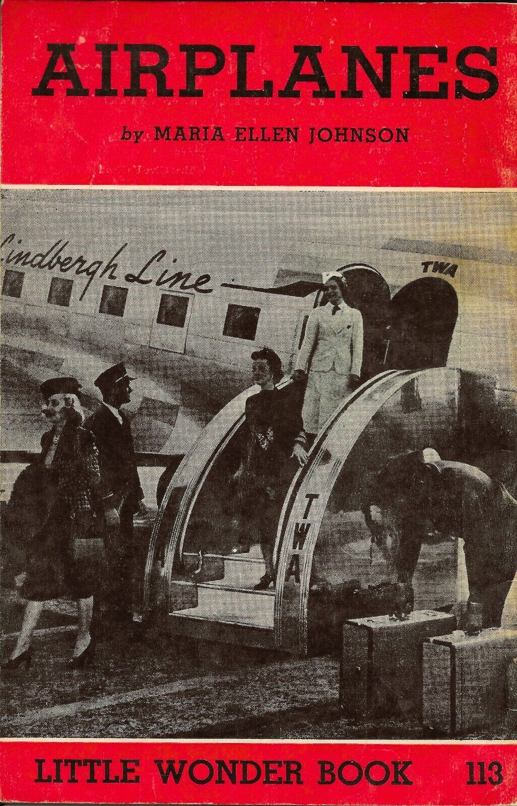 Airplanes 34 Page 1947 Picture Book, Great Look into Airlines past operation