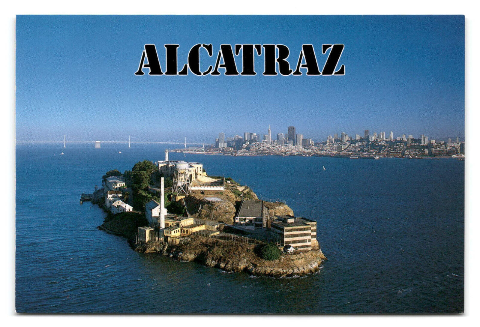 Postcard - Alcatraz Island - San Francisco, California - Unposted