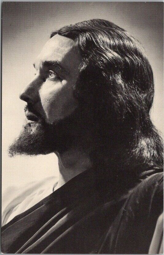1960s BLACK HILLS PASSION PLAY So. Dakota Postcard Josef Meier as Jesus Christ